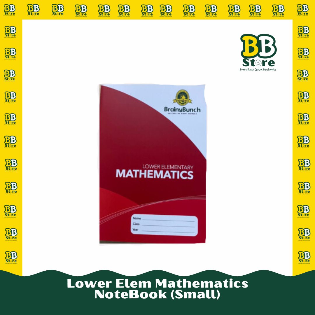 BB LOWER ELEMENTARY MATHEMATICS NOTEBOOK (A5)