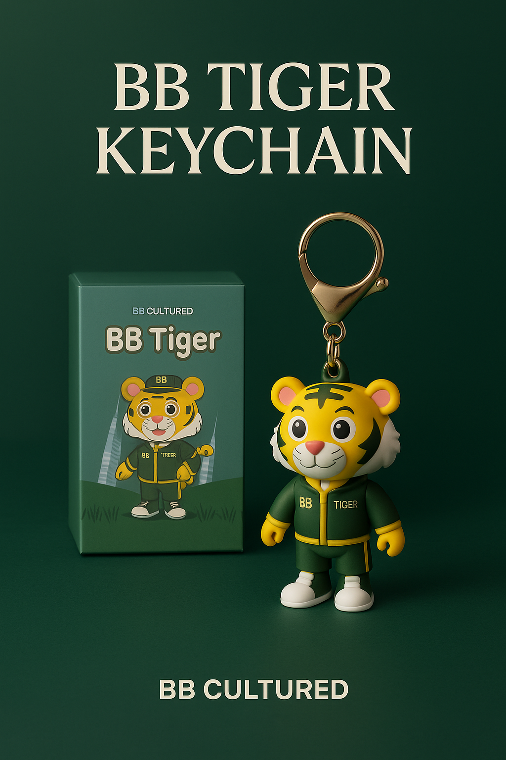 BB TIGER KEYCHAIN