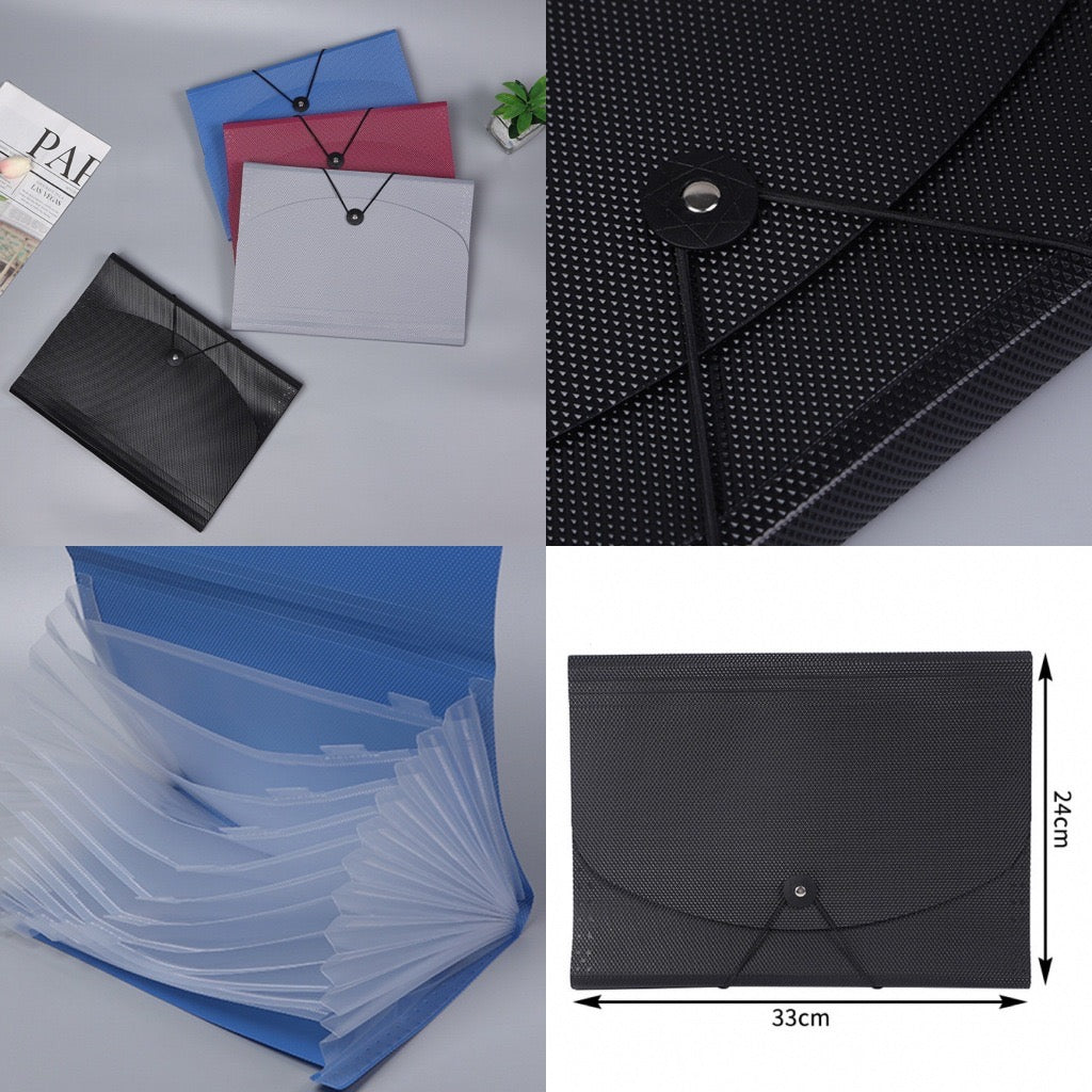Plastic Pocket File A4