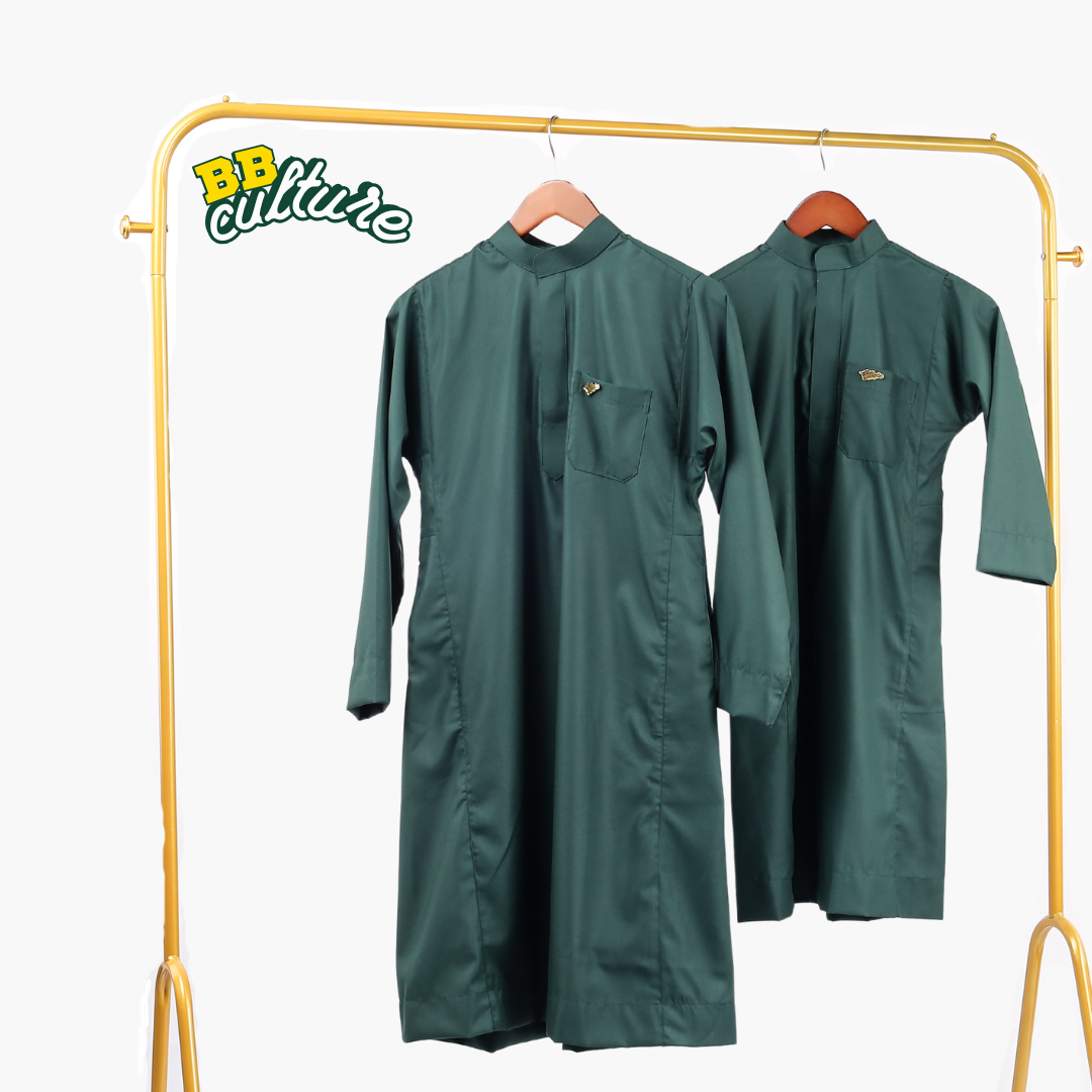 Green Jubah Girls Lower - Adults