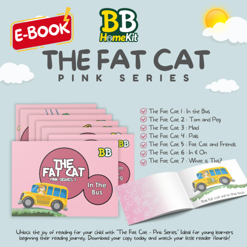 The Fat Cat - Pink Series 1 of 7 (E-BOOK) By Email