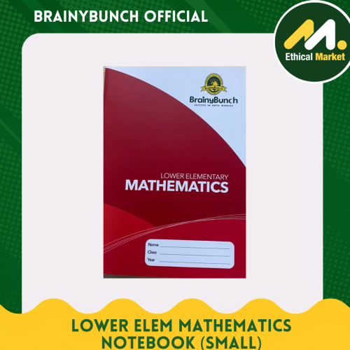 BB LOWER ELEMENTARY MATHEMATICS NOTEBOOK (A5)