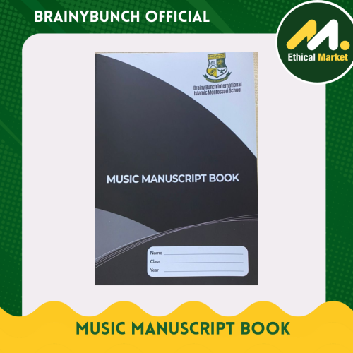 BB MUSIC MANUSCRIPT BOOK