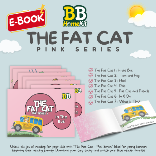 The Fat Cat - Pink Series 1 of 7 (E-BOOK)