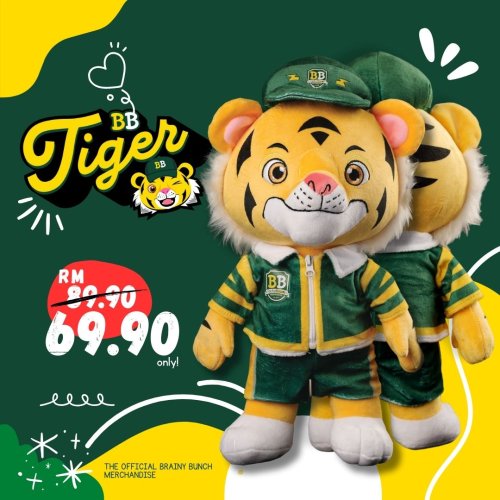 BB TIGER PLUSH TOYS