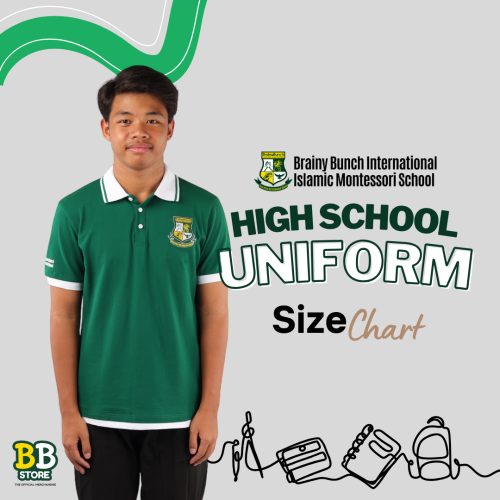 Brainy Bunch Highschool - Polo T-Shirt (Boys)